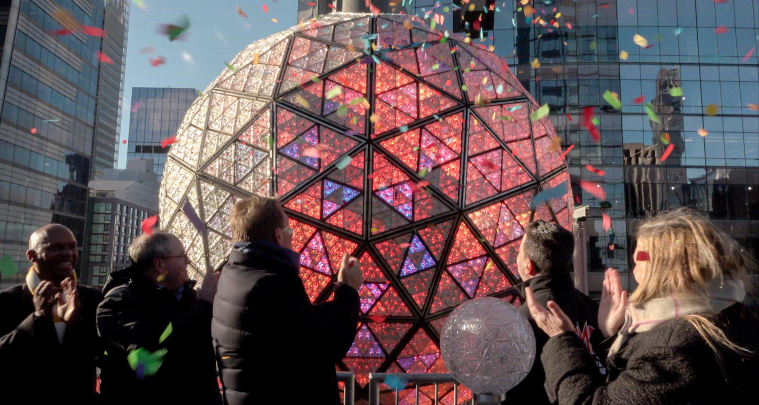 The New Year's Eve Ball atop One Times Square