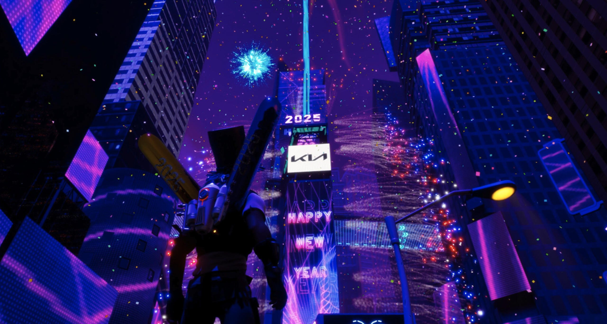 One Times Square in Fortnite